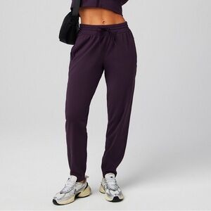 Fabletics Cold Weather Jogger in Deep Plum